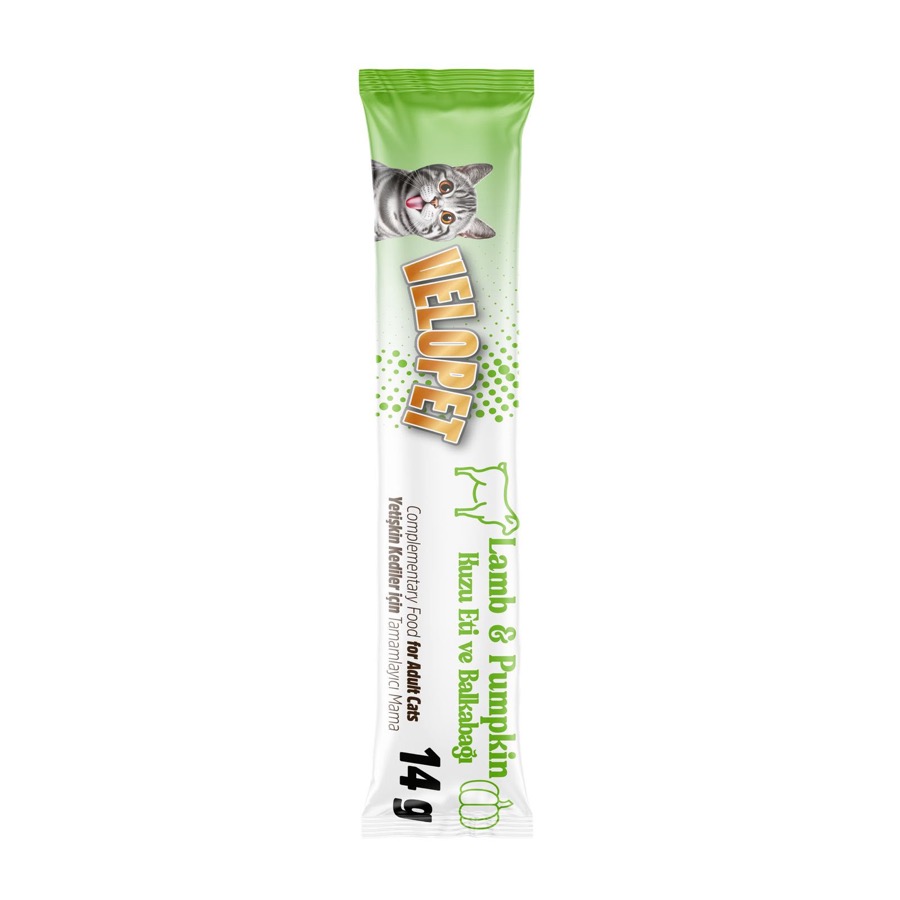 Velopet Lick Snack — Kuzu Etli ve Balkabaklı